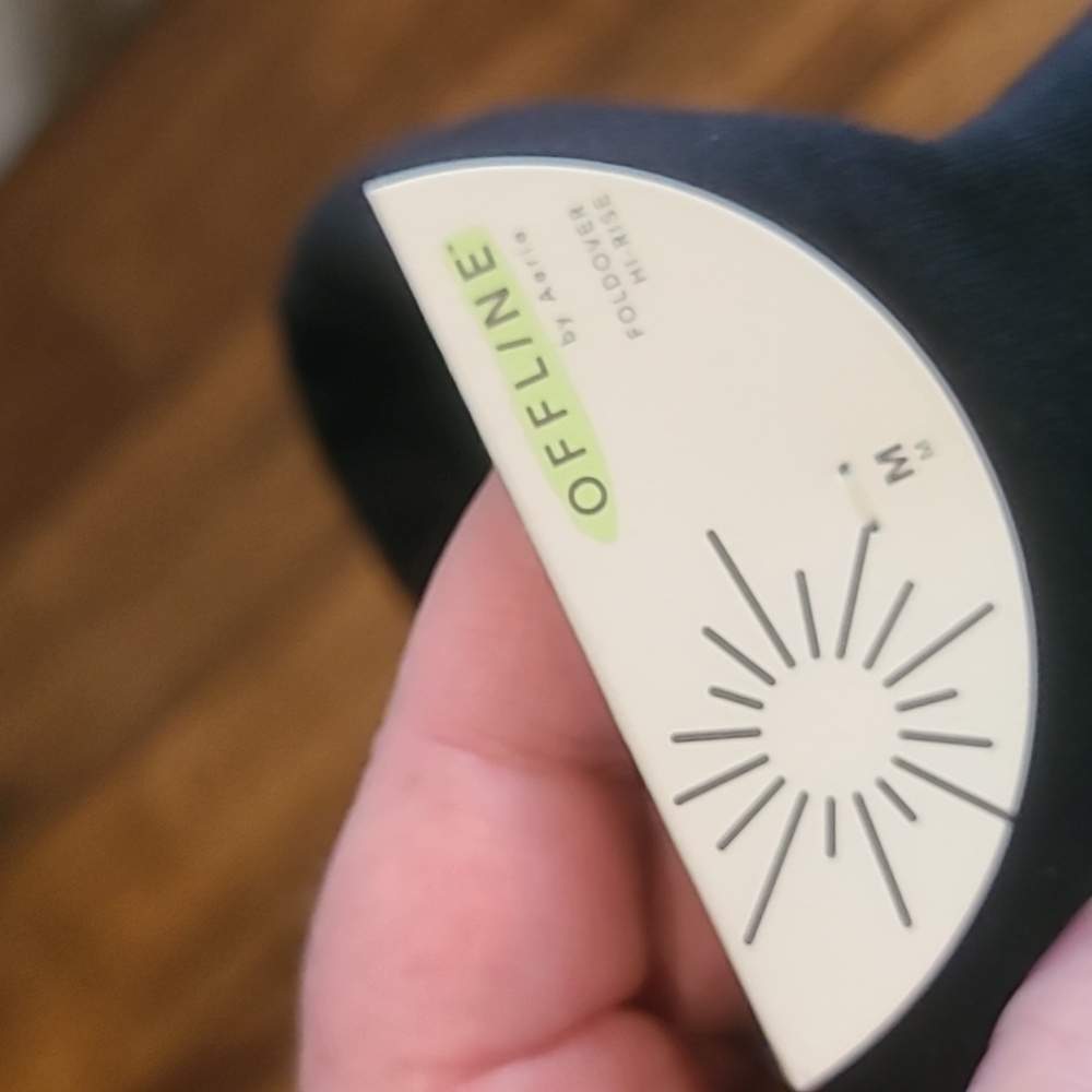 OFFLINE By Aerie OG Foldover High Waisted Super Flare Legging Med - Picture 4 of 5